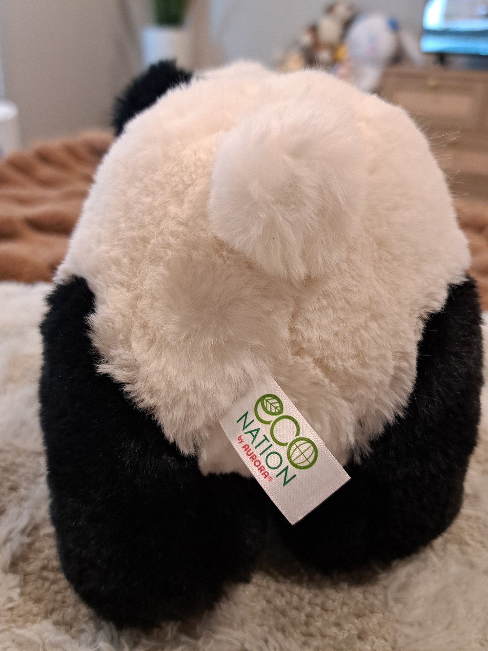 Aurora Eco Nation 9" Panda plush toy - Picture 3 of 5
